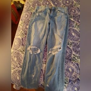 American eagle mom jeans size 6 short